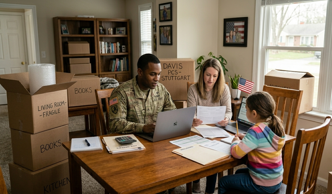 PCS Move and Taxes: 5 Things Military Families Should Review